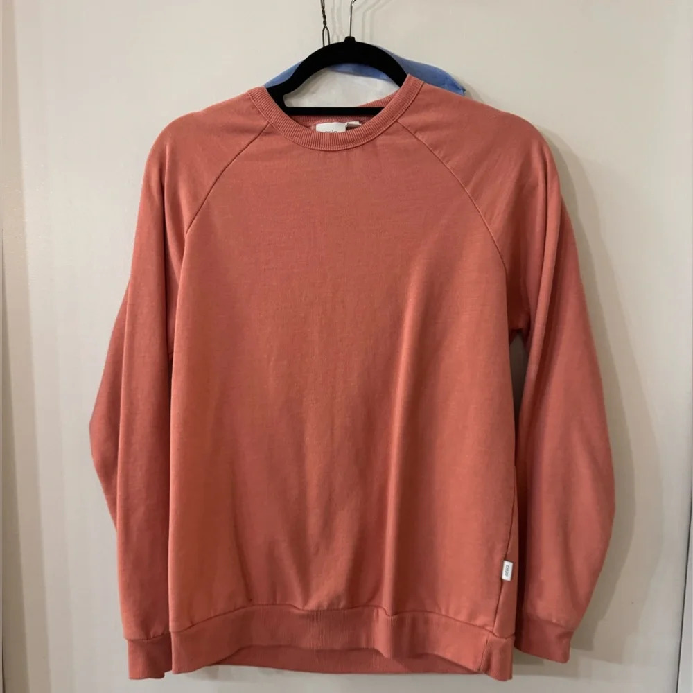 Onia Men’s Small Pullover Sweater Pink